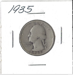 1935 Washington Quarter