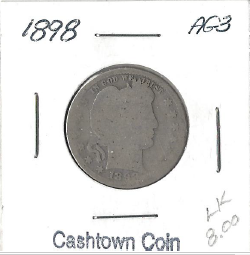 1898 Barber Quarter