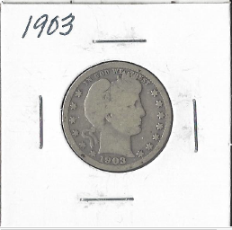 1903 Barber Quarter