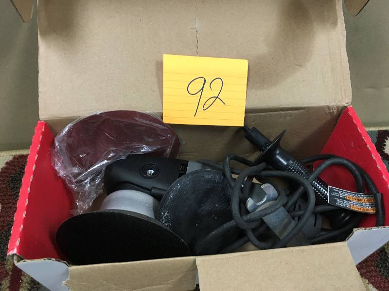 lot 92 image: Port Cable 6 inch Random Orbit Sander in working conditions