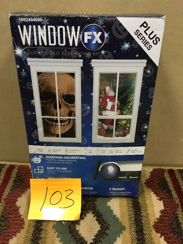 lot 103 image: WindowFX Plus 2017 Projector not used