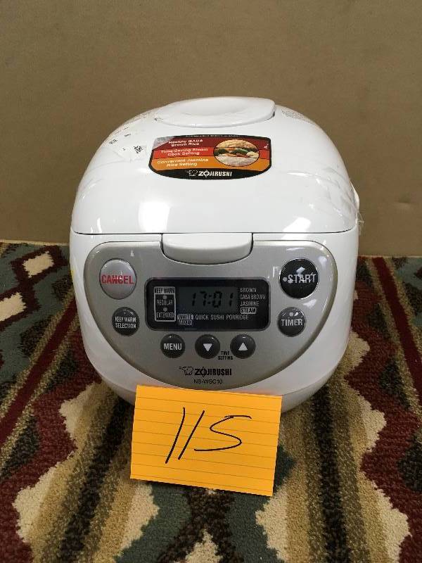 lot 115 image: Zojirushi Micom Rice Cooker & Warmer