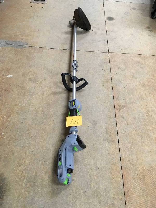 lot 131 image: EGO Power String Trimmer 56 Volt  in working conditions
