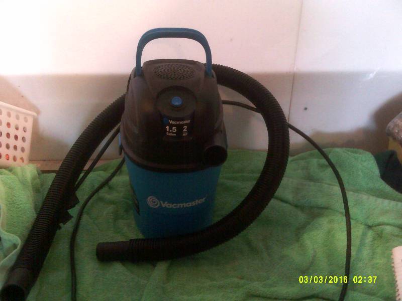 VAC MASTER 1.5 GALLON SHOP VAC