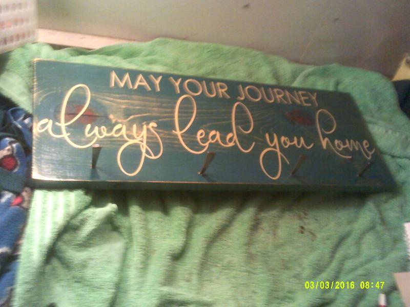 HAND MADE COAT RACK