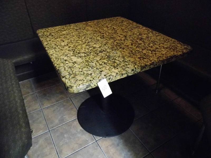 lot 40 image: Granite Table