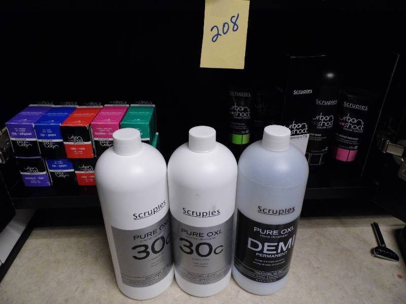 lot 208 image: Scruples Urban Shock Hair Color