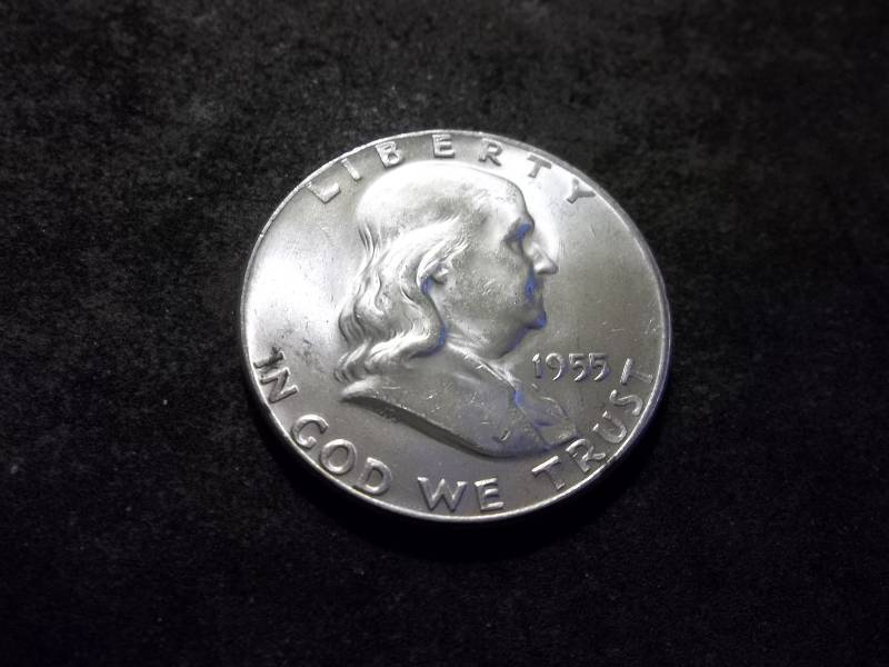 1955 Franklin Half Dollar MS Bugs Bunny