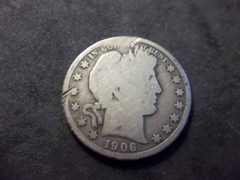 1906 O Barber Half Dollar