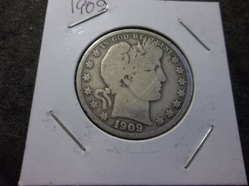 1909 Barber Half Dollar