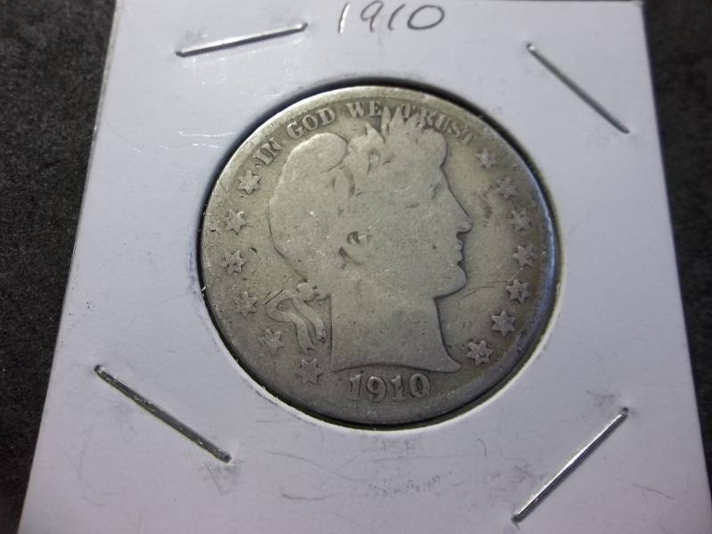 1910 Barber Half Dollar