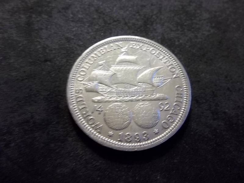 1893 Columbian Exposition Silver Half Dollar Comemmorative