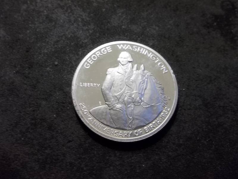 George Washington 250th Anniversary Commemorative Silver Half Dollar Proof