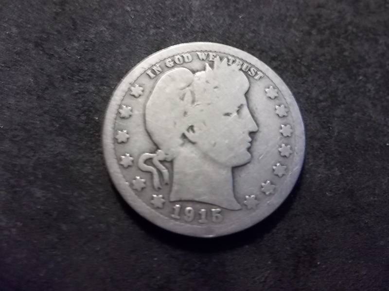 1915 Barber Quarter