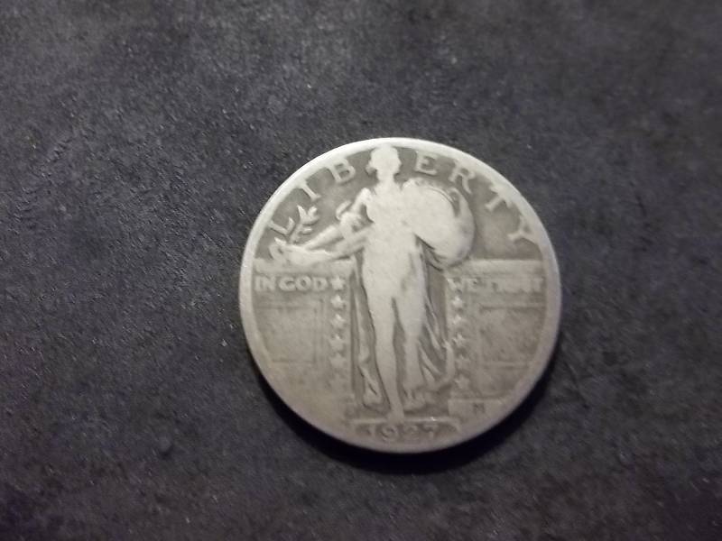 1927 S Standing Liberty Quarter