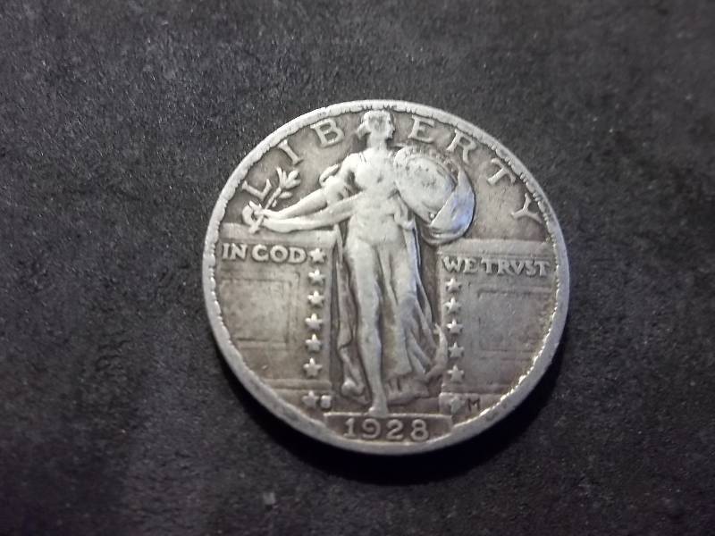 1928 S Standing Liberty Quarter
