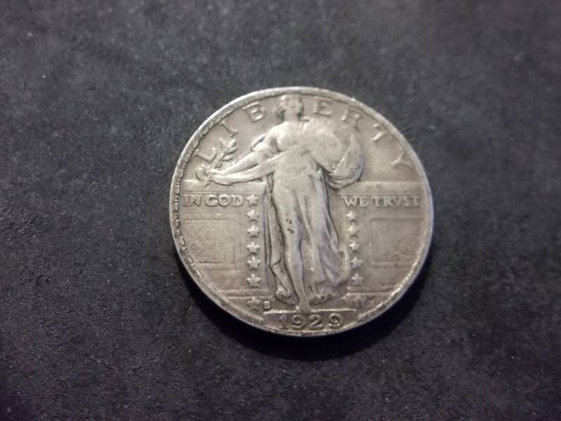 1929 S Standing Liberty Quarter