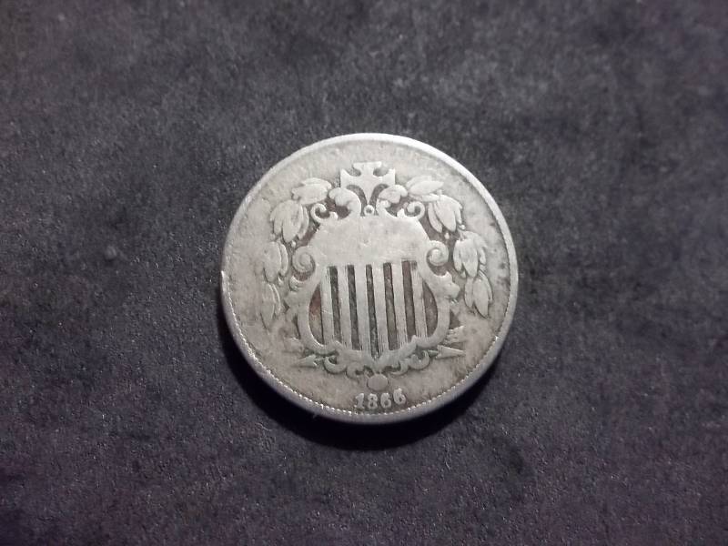 1866 Shield Nickel