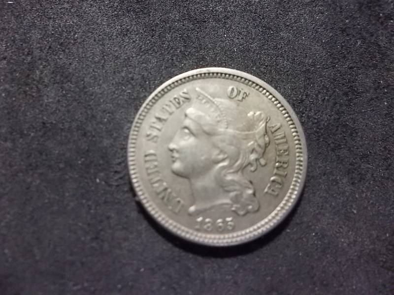 1865 3-Cent Nickel