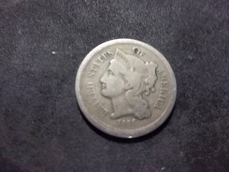 1866-3 Cent Nickel