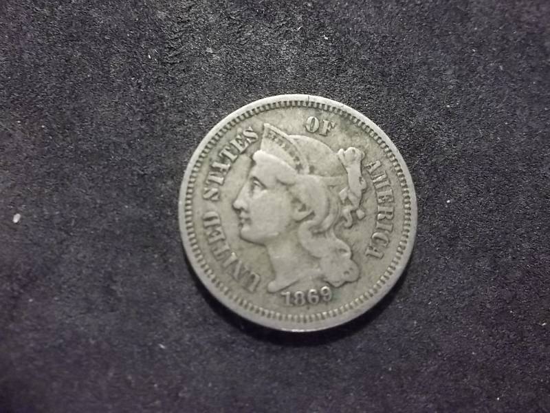 1869 3-Cent Nickel
