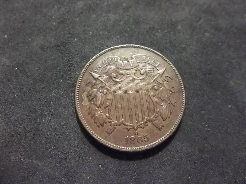 1865 2-Cent Piece