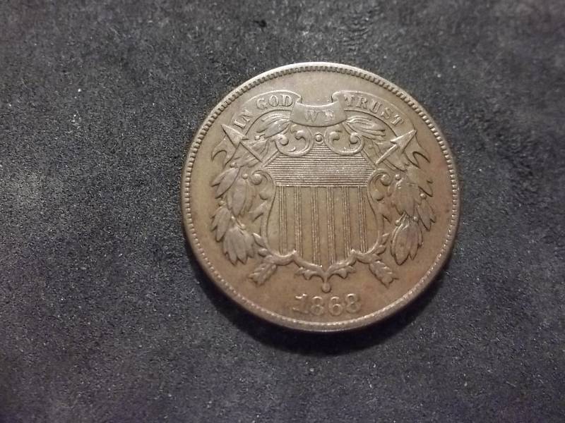 1868 2-Cent Piece