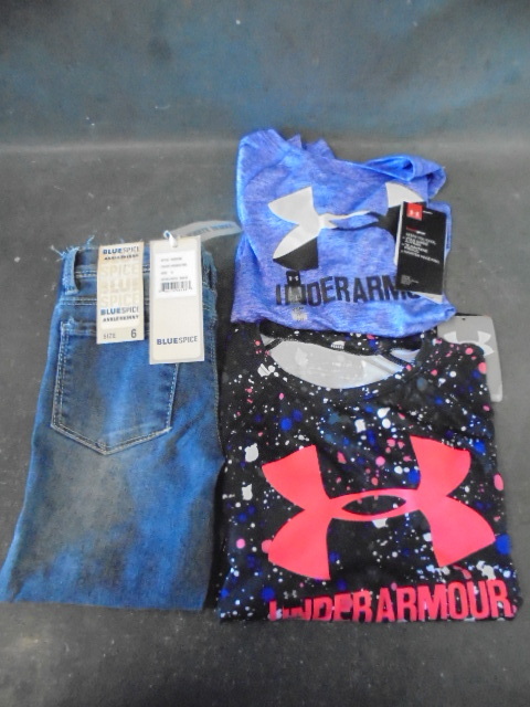 lot 8 image: Name Brand Girls Clothes