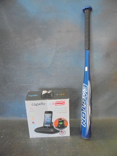 lot 20 image: Capello Speaker and T-Ball Bat