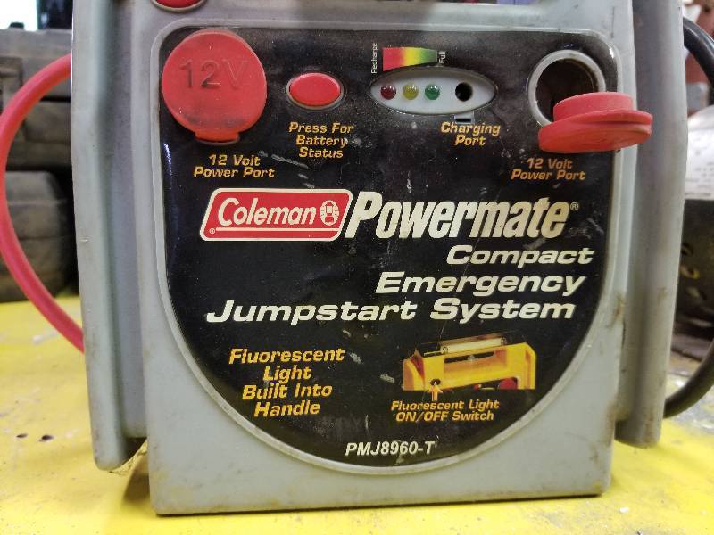 Coleman Powermate Compact Emergency Jumpstart System Game Farm Road