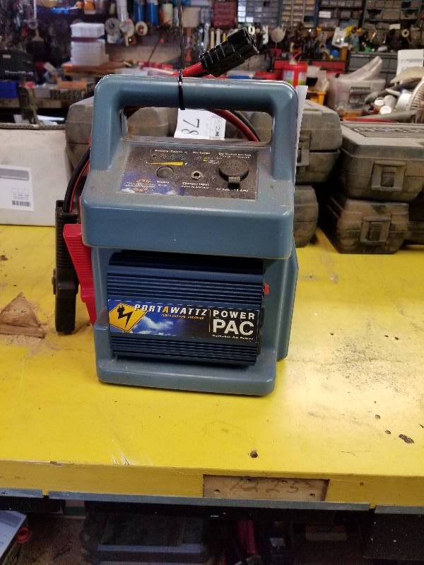 lot 76 image: Portawattz Power Pac Portable AC Power