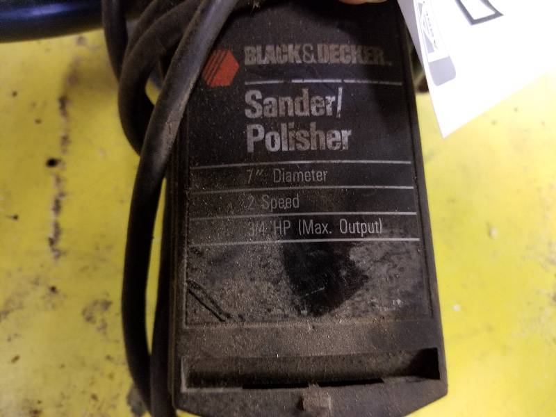 BLACK & DECKER 9531 SANDER/POLISHER Acceptable