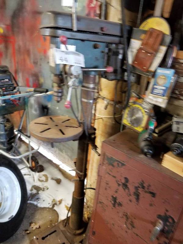 lot 44 image: Guardian Power 12-Speed Heavy Duty Drill Press