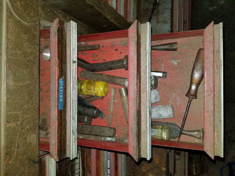 lot 120 image: Punches, Chisels
