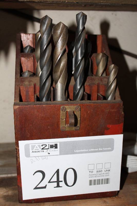 lot 240 image: Drill Bits