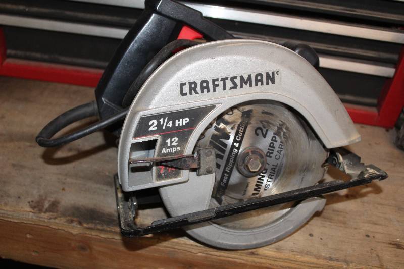 lot 152 image: Craftsman 7.25in. Circular Saw