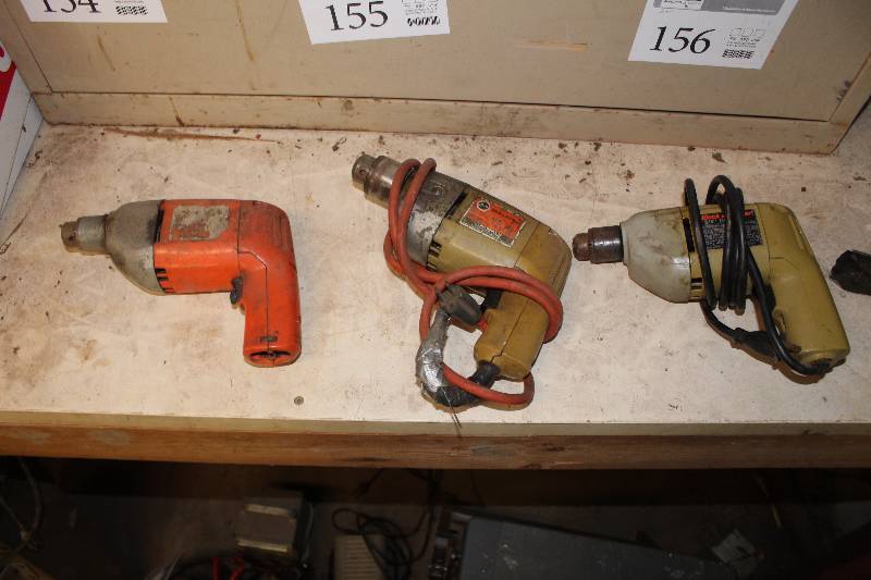 lot 151 image: Lot of (3) Drills
