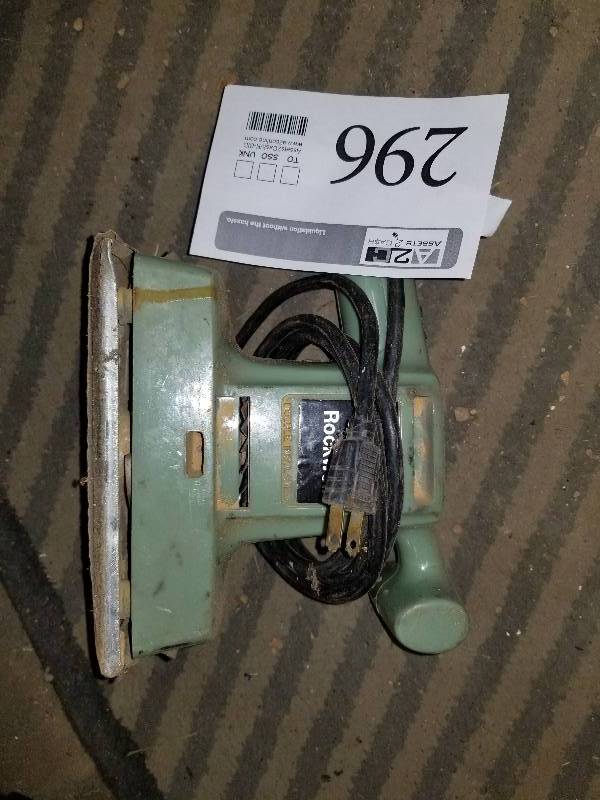 lot 296 image: Rockwell Finishing Sander