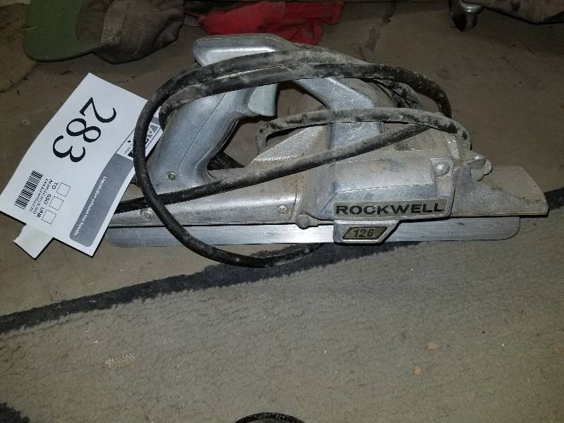 lot 283 image: Rockwell Porta-Plane Heavy Duty Electric Plane