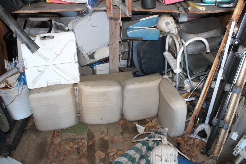 lot 360 image: Boat Seats, Ladders, And More