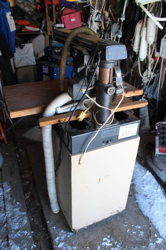 lot 353 image: Sears Craftsman 10in Radial Table Saw