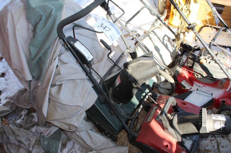 lot 347 image: Lot of (3) Blowers For Parts