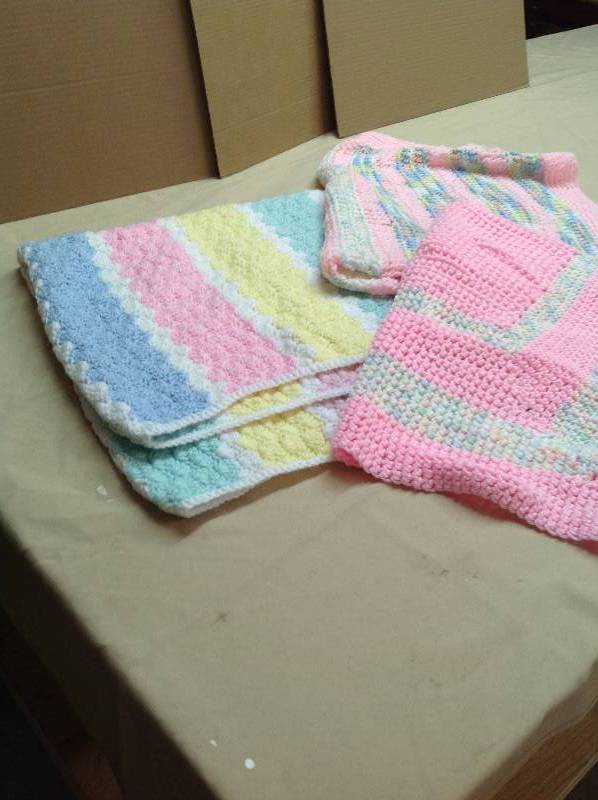 Three Baby Blankets