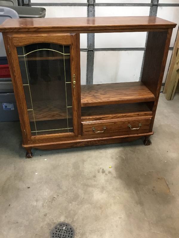 Entertainment Center - Glass door