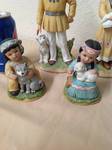 Vintage - Home Co Indians - Two Adults and Two Kids -  Two Kids and Grandma