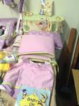 Baby And Toddler Items- Crib Bedding toys, Nine Baby Blankets- Three Crocheted - and a Bounenette