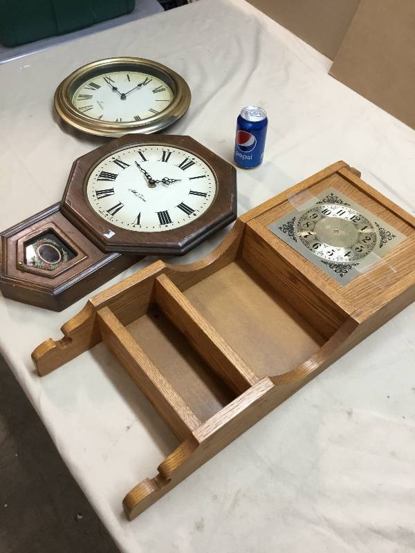 Two Clocks and one that could be made into a clock