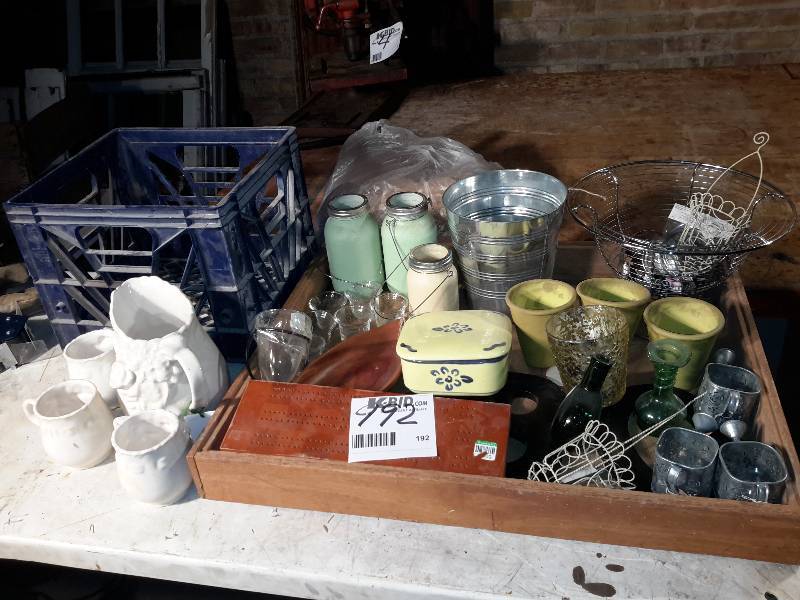 lot 192 image: Misc. Bottles and other items as pictured.. See the close-ups