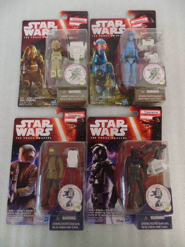 Star Wars The Force Awakens Small Figurines