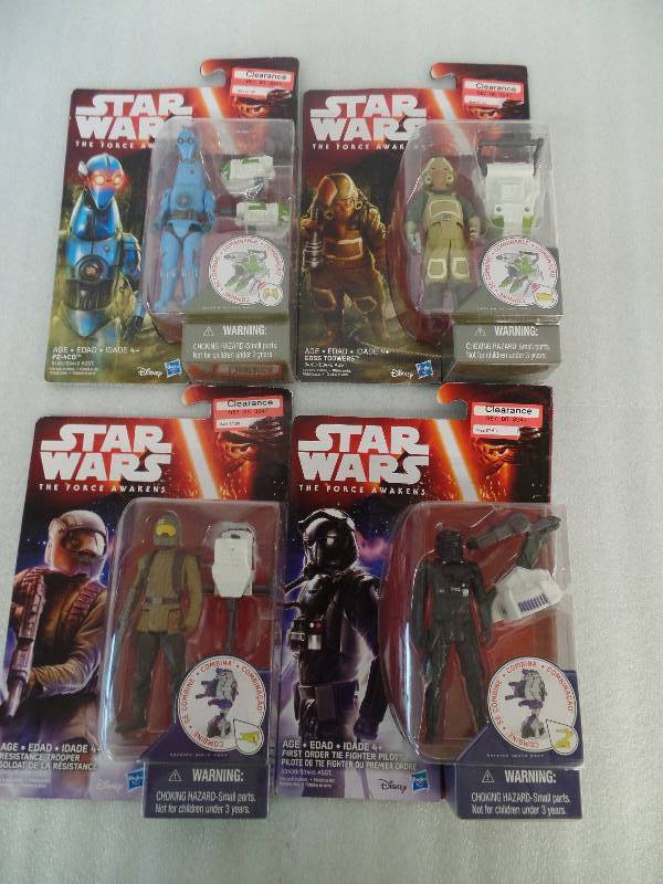 Star Wars The Force Awakens Small Figurines
